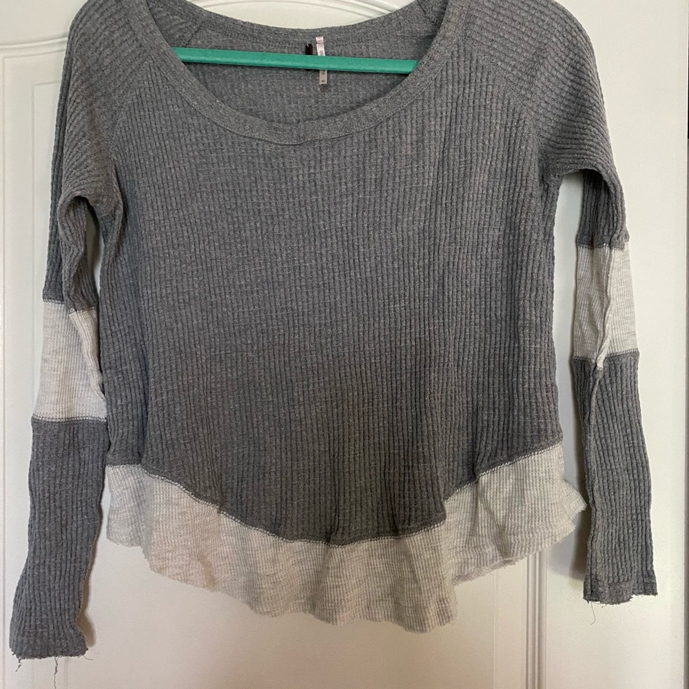 waffle, long sleeve t-shirt